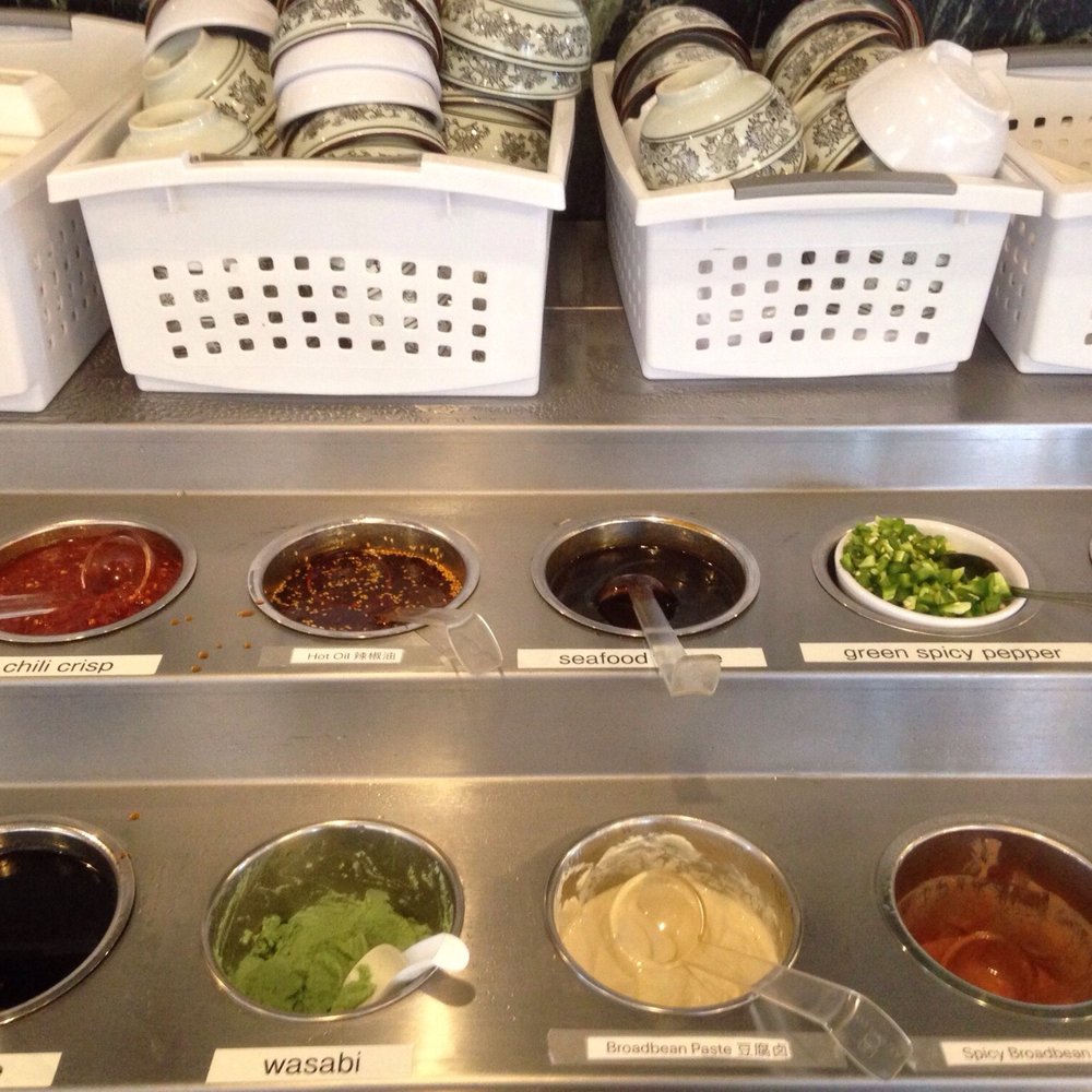 Homey - Dipping sauce creation station. I like to mix laoganma, soysauce, and green onions together. - Japanese Near Me - Indianapolis, Indiana Homey - Dipping sauce creation station. I like to mix laoganma, soysauce, and green onions together. - Japanese Near Me - Indianapolis, Indiana