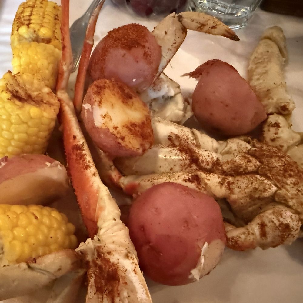 Dungeness and snow crab boil. Dungeness and snow crab boil.