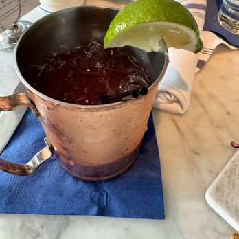 CōV Edina - Mocktail Mule with hibiscus - Cocktail Bars Near Me - Edina, Minnesota