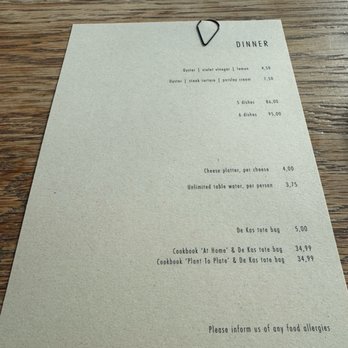 De Kas - Modern European Near Me - Amsterdam, New Hampshire