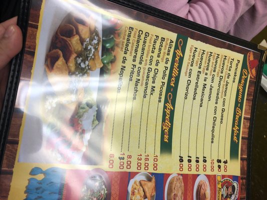 Menu photo 5 La Morenita Hillsdale, NJ