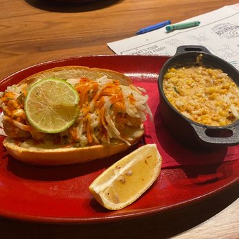 Brick and Bourbon - The shrimp roll was amazing...and the creamed corn side? Might be the best I've ever had. Smokey and creamy. - Cocktail Bars Near Me - Eden Prairie, Minnesota Brick and Bourbon - The shrimp roll was amazing...and the creamed corn side? Might be the best I've ever had. Smokey and creamy. - Cocktail Bars Near Me - Eden Prairie, Minnesota