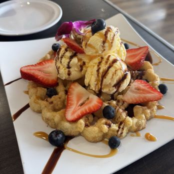 Ancestros - Fried Ice Con Bunuelo - Mexican Near Me - Long Beach, California