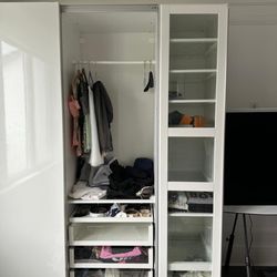 Harmony Home Organizing - Ikea closet before