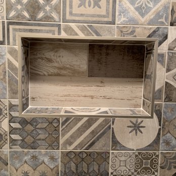 RMZ Tile - a niche in a tiled wall - Flooring Near Me RMZ Tile - a niche in a tiled wall - Flooring Near Me