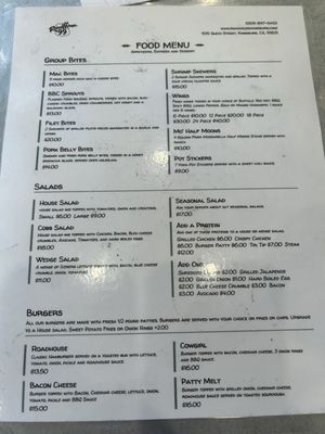 Menu photo 8 Roadhouse Kingsburg, CA Menu photo 8 Roadhouse Kingsburg, CA