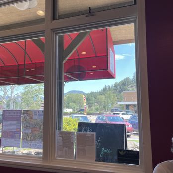 You Need Pie Diner & Bakery - Looking out at the beginning of the river walk - Bakeries Near Me - Estes Park, Colorado You Need Pie Diner & Bakery - Looking out at the beginning of the river walk - Bakeries Near Me - Estes Park, Colorado
