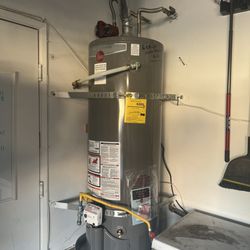 Renovation Pros - Old Water heater swapped out with this new one in about 1 hour!  Thank you Renovation Pros!