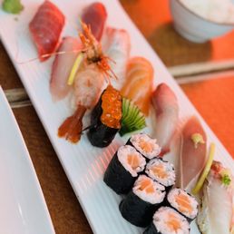 a variety of sushi a variety of sushi