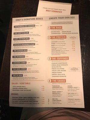 Menu photo 7 Asian Box San Francisco, CA Menu photo 7 Asian Box San Francisco, CA