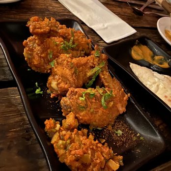 While In Kathmandu - 2. Sauteed Masala Wings - Cafes Near Me - Ridgewood, New York
