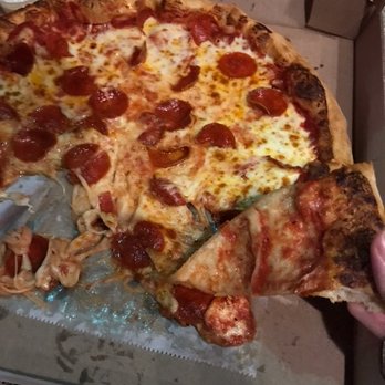 Pizza Fiesta - This wasn't long after the pizza was made..... falling apart and disgusting. - Pizza Near Me - Pittsburgh, Pennsylvania Pizza Fiesta - This wasn't long after the pizza was made..... falling apart and disgusting. - Pizza Near Me - Pittsburgh, Pennsylvania