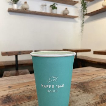 Kaffe Are - Matcha latte - Coffee & Tea Near Me - New York, New York Kaffe Are - Matcha latte - Coffee & Tea Near Me - New York, New York