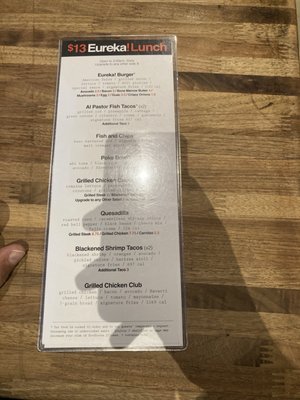 Menu photo 3 Eureka! Berkeley, CA Menu photo 3 Eureka! Berkeley, CA