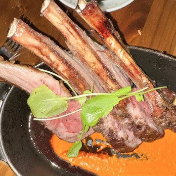 Voltaggio Brothers Steak House - Rack of Colorado Lamb Rack* - New American Near Me - National Harbor, Maryland Voltaggio Brothers Steak House - Rack of Colorado Lamb Rack* - New American Near Me - National Harbor, Maryland