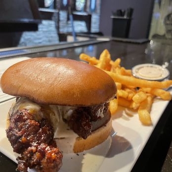 810 Entertainment - Chicken wing sandwich - Bowling Near Me - Houston, Texas