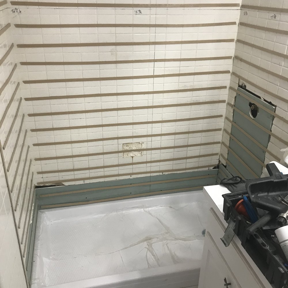 Bath Fitter - Shower about to go in - Kitchen & Bath Near Me - Clearwater, Florida