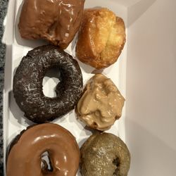 Buttermilk, BM with Maple, Blueberry, BM with Chocolate, Chocolate, Chocolate with Chocolate