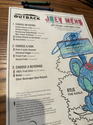 Menu photo 4 Outback Steakhouse National City, CA