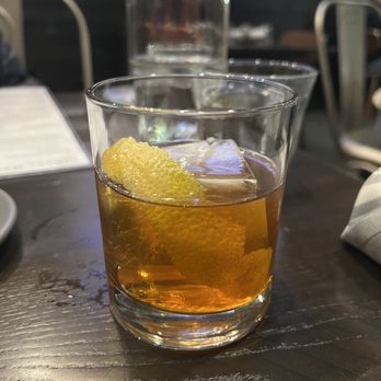 Charred Hanover - 12 hour drip Old Fashioned - American Near Me - Mechanicsville, Virginia