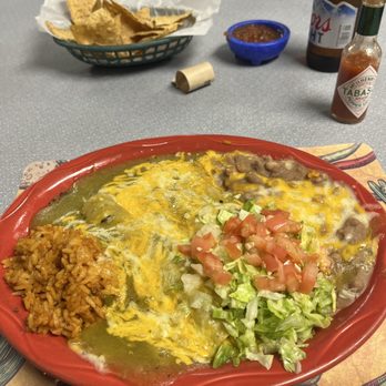La Cita - Beef Enchiladas - American Near Me - Tucumcari, New Mexico