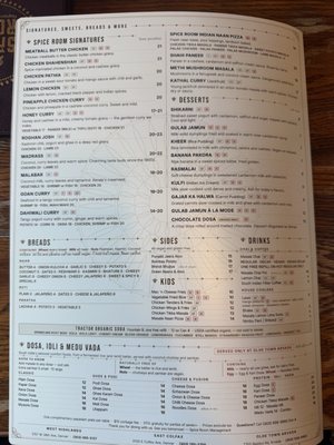 Menu photo 1 Spice Room Denver, CO Menu photo 1 Spice Room Denver, CO