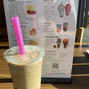 It's Pho U - I mixed coffee/coconut together, yummy but now $6.30 plus tax! - Vietnamese Near Me - Puyallup, Washington It's Pho U - I mixed coffee/coconut together, yummy but now $6.30 plus tax! - Vietnamese Near Me - Puyallup, Washington