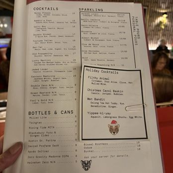 Lucky Cheetah - Drink menu - Dim Sum Near Me - Portland, Maine
