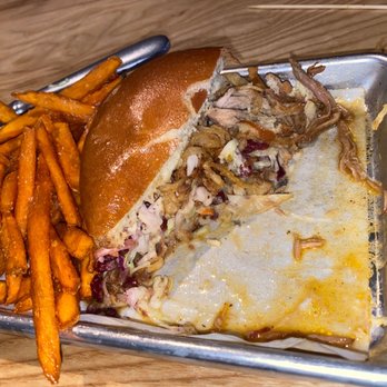The Post - Pulled pork sandwich - Comfort Food Near Me - Los Altos, California