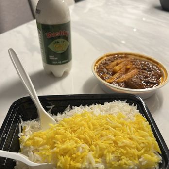 Homa Restaurant - Gheymeh with fragrant saffron rice - Halal Near Me - Vancouver, British Columbia
