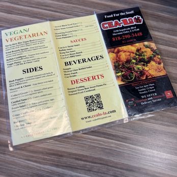 Cea-Lo L.A - Menu - New American Near Me - Sherman Oaks, California Cea-Lo L.A - Menu - New American Near Me - Sherman Oaks, California