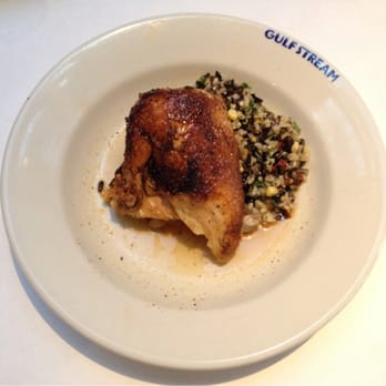 Gulfstream - Rotisserie chicken w/ very wild rice salad - New American Near Me - Newport Beach, California Gulfstream - Rotisserie chicken w/ very wild rice salad - New American Near Me - Newport Beach, California