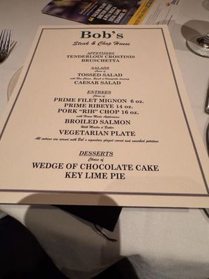 Menu photo 1 Bob's Steak & Chop House - Oklahoma City Oklahoma City, OK