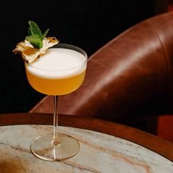 Bourbon Steak - A cocktail at Bourbon Steak NY