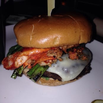 Yard House - Surf & turf burger well done - New American Near Me - Rancho Cucamonga, California Yard House - Surf & turf burger well done - New American Near Me - Rancho Cucamonga, California