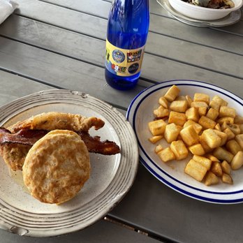 Grub Durham - Best Bird Biscuit and breakfast potatoes - Southern Near Me - Durham, North Carolina
