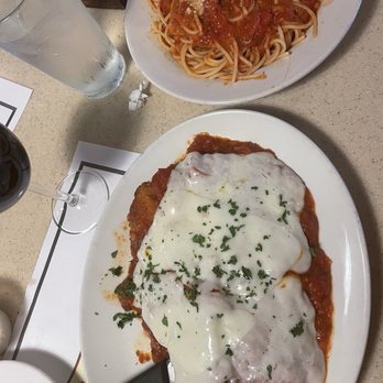 Central Diner & Grille - Chicken Parmigiana with a side of spaghetti - Diners Near Me - Pittsburgh, Pennsylvania