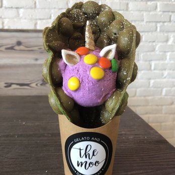 The Moo Gelato & Eats - Unicorn gelato in egg waffle - Gelato Near Me - Huntington Beach, California The Moo Gelato & Eats - Unicorn gelato in egg waffle - Gelato Near Me - Huntington Beach, California