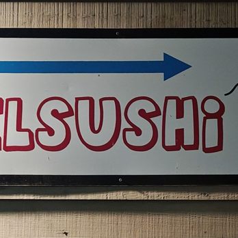 DelSushi - Stairway sign - Sushi Bars Near Me - La Jolla, California