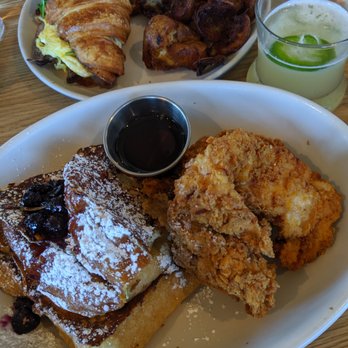 Prep & Pastry - "Steak" and Eggs Croissant in the back Chicken and Toast in the front - Breakfast & Brunch Near Me - Tucson, Arizona Prep & Pastry - "Steak" and Eggs Croissant in the back Chicken and Toast in the front - Breakfast & Brunch Near Me - Tucson, Arizona