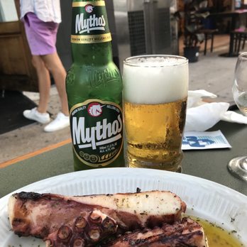 Bahari Estiatorio - Octopus & Greek beer - Greek Near Me - Astoria, New York