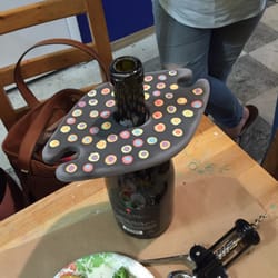 Clay Cafe - Wine glass holder