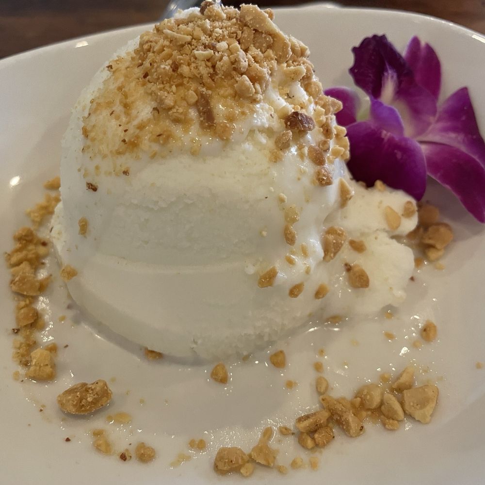 Sukhumvit 77 - Coconut ice cream with crushed peanuts - Thai Near Me - Live Oak, Texas Sukhumvit 77 - Coconut ice cream with crushed peanuts - Thai Near Me - Live Oak, Texas