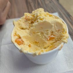 Munchin Hedgehog - This peach ice cream is amazing