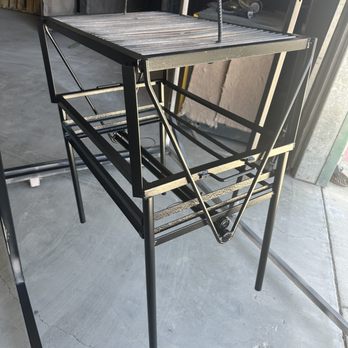 Iron Circle - Santa María Grill. sandblasted all grease and rust and powder coated satin black. - Sandblasting Near Me - Tracy, California Iron Circle - Santa María Grill. sandblasted all grease and rust and powder coated satin black. - Sandblasting Near Me - Tracy, California
