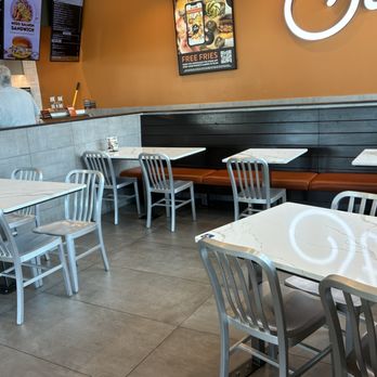 The Stand - American Classics Redefined - Inside seating - New American Near Me - Long Beach, California