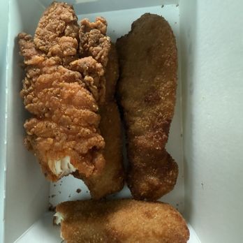 Culver's - The one spicy chicken tender with the other three normal. - Burgers Near Me - Sandusky, Ohio