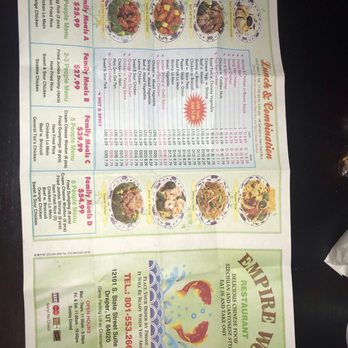 Empire Wok Restaurant - New menu - new prices - Chinese Near Me - Draper, Utah Empire Wok Restaurant - New menu - new prices - Chinese Near Me - Draper, Utah