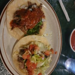 El Charro Avitia - Carnitas and carne asada tacos.