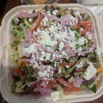 Spicy Feta - Euro donner loaded fries - Greek Near Me - Saint Paul, Minnesota